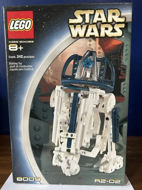 LEGO Star Wars 8009 R2-D2 NEW SEALED Vintage 2002 Technic Artoo Detoo Droid Set⁠
