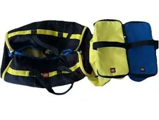 USED LEGO Travel Storage Organizer Tote Building Blocks Play Mat Zip Bag READ