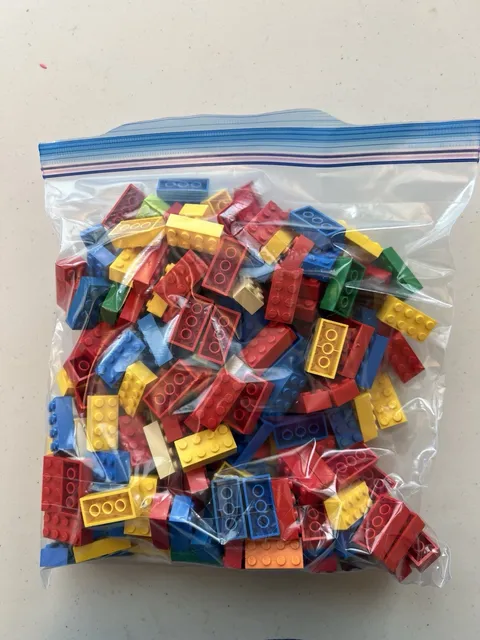 Lego Bricks 1lb Bulk Lot. Different Color Bricks