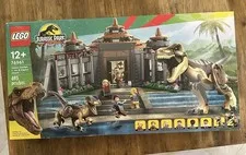 LEGO Jurassic World: Visitor Center: T. Rex & Raptor Attack (76961)