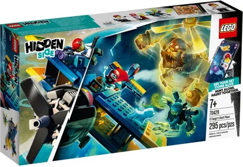 LEGO Hidden Side 70429 El Fuego's Stunt Plane Ghost Adventure Set 295pcs