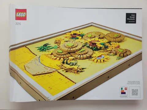 LEGO Art Vincent Van Gogh Sunflowers 31215 Instructions Only