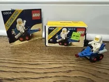 LEGO Space System 6804 Satellite Patroller, 100% Complete Set w/ Box & Manual