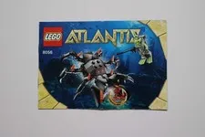 LEGO® Atlantis 8056 Monster Crab Clash Instruction Manual Only!