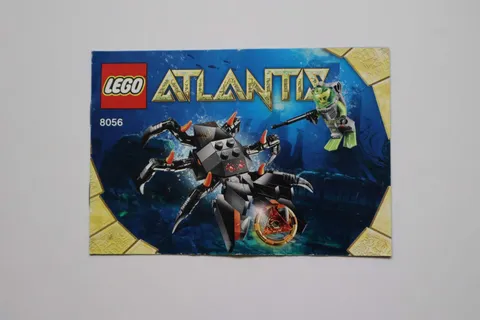 LEGO® Atlantis 8056 Monster Crab Clash Instruction Manual Only!