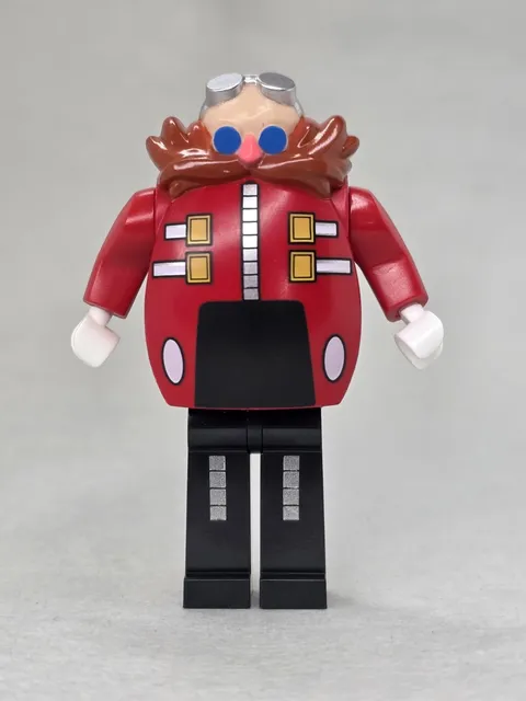 LEGO Dr. Eggman (Doctor Ivo Robotnik) Sonic Minifigure 76993 76994 son003 16q