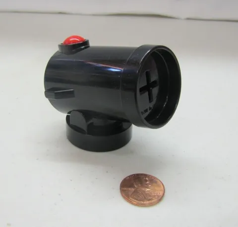 Lego Duplo BLACK SHOOTING CANNON w/ Red Firing Button Rare Part for Missile