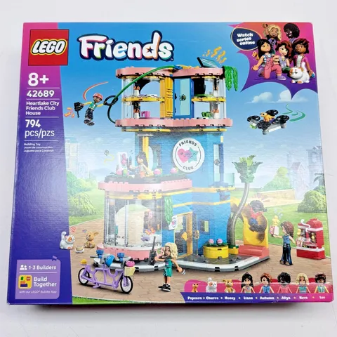 LEGO Friends Heartlake City Friends Club House 42689 New Sealed