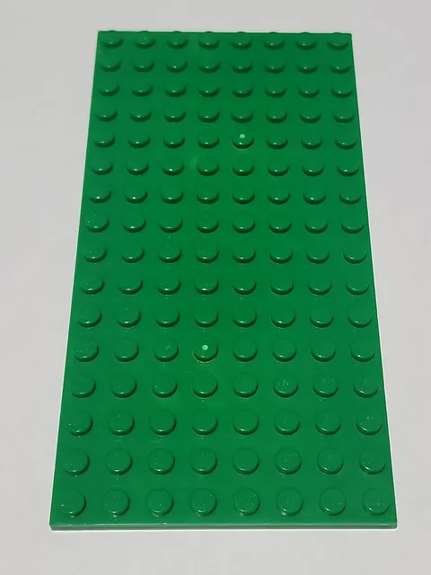 LEGO Plate Green ● 8 X 16 ● # 92438 ● QTY 1