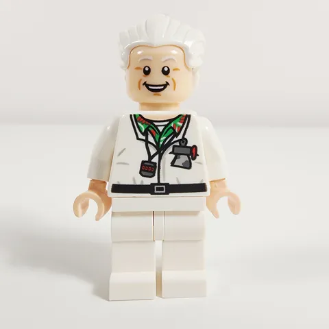 Lego Doc Brown Minifigure Ideas Back to the Future 21103 idea002
