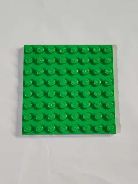 LEGO Parts ● 8x8 Plate ● Bright Green ● # 41539 or 42534 ● QTY 1