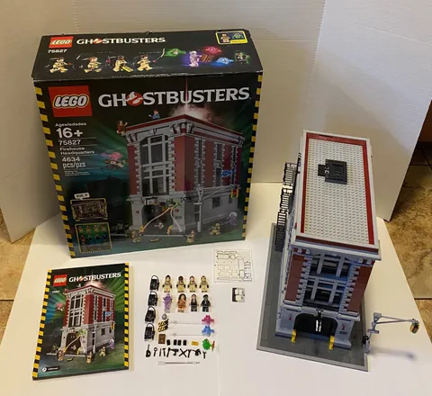 Lego 75827 Ghostbusters Firehouse Complete with Box & Instructions 2016