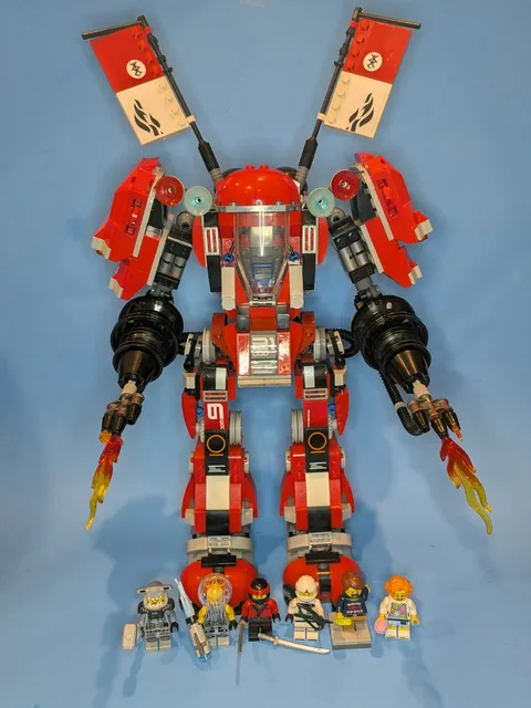LEGO Ninjago Movie: Fire Mech - Set 70615 No Box Or Instructions