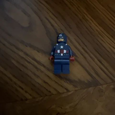 LEGO Captain America Dark Blue Suit Minifigure 6865 Super Heroes sh0014