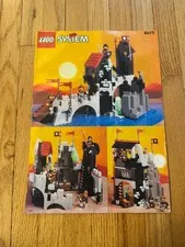 Lego Castle Wolfpack Tower (6075) Instruction Booklet Only
