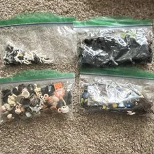 LEGO Bulk Lot Mixed Minifigure Parts & Accessories Castle Set and Starwars