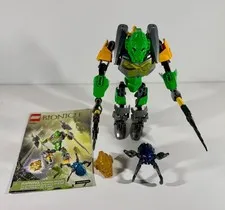 LEGO BIONICLE Lewa Master of Jungle 70784 Complete with Instructions No Box