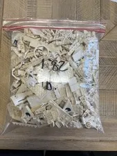 LEGO White Random Lot 1. 82 Oz
