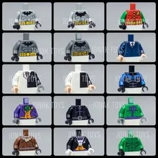 LEGO Batman I 2006 Custom Torsos- YOU PICK! Joker, Nightwing, Scarecrow etc!