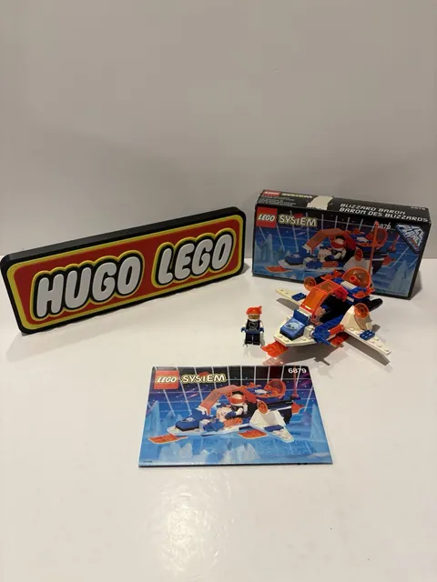 Lego 6879 Blizzard Baron, Ice Planet 2002,1993, Complete W/Box & Instructions A+