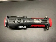 Emson Bionic Car Tire Inflator Portable Air Compressor Led Road Flare Work