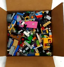 Genuine Lego Bricks & Parts 5 lbs Lot - 12x12x4 Box