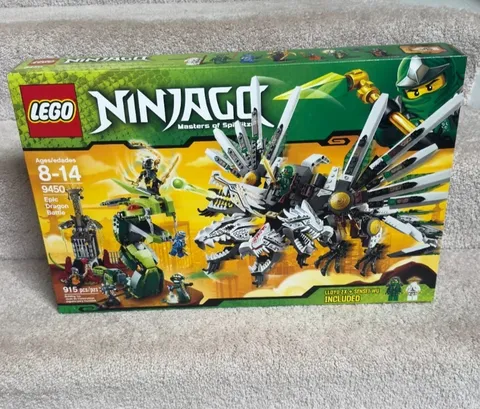 NEW SEALED, NO DAMAGED LEGO NINJAGO: Epic Dragon Battle (9450)