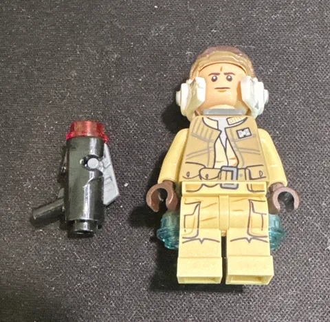 LEGO Star Wars Dak Ralter Minifigure w/ Headset Helmet, Jetpack & Blaster