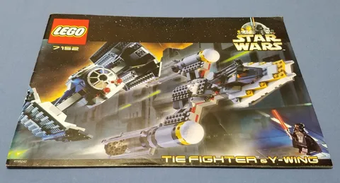 LEGO Star Wars 7152 Tie Fighter and Y Wing Instruction Manual Only
