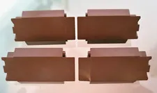 Lego 4 Panels Brown 3x3x6, 2345