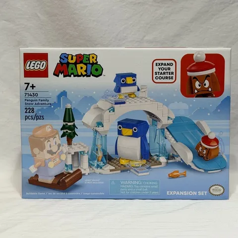 LEGO Super Mario: Penguin Family Snow Adventure Expansion Set (71430) NEW/SEALED