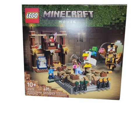 LEGO Minecraft Movie Woodland Mansion Fighting Ring 21272 Empty Box Only