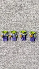 Lego Space Alien Collectible Minifig Figure: Series 3 Lot Of 4