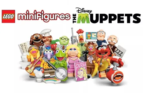 Lego The Muppets 71033 Minifigures CMF Disney (COMPLETE SET OF 12) New Retired