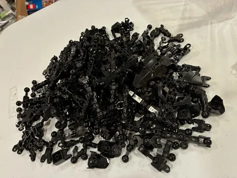LEGO Bulk Mixed Lot Black Plastic Parts Pieces, Mixed Pieces & Parts Lot
