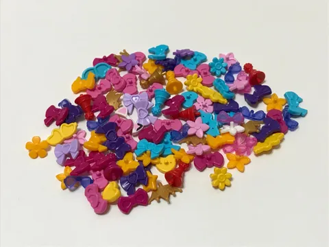 LEGO - LEGO Friends - Minifigure Hair Accessory Lot X 100 - 100 Pieces