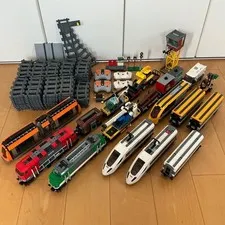 LEGO City Heavy-Haul Train 60098 60197 60051 60097 60198 Set Used W/Manual