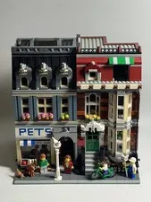 LEGO Advanced Models Pet Shop Modular Building 10218 Used UV Damage