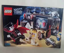 Lego loose Vampire's Crypt instruction book 2002 Studios 1381 monster fighter