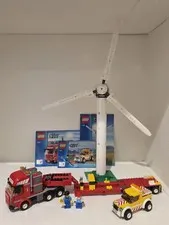 LEGO CITY: Wind Turbine Transport Truck (7747) Complete with Instructions