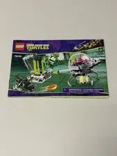 Lego TMNT: Kraang Lab Escape 79100 Retired Instruction Manual Only Ninja Turtles