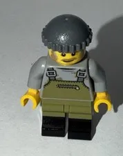 FISHERMAN IDEA031 Lego IDEAS Minifigure From Set 21310 MINT/NM READ