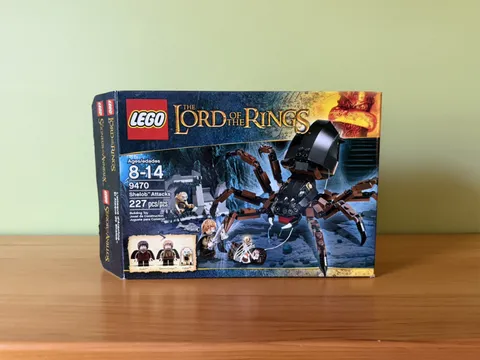 LEGO The Lord of the Rings: Shelob Attacks (9470) Used Near Complete