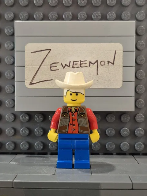 Cowboy Western Wild West lego minifigure figure