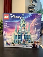 LEGO 43244 Disney Frozen Elsa’s Ice Palace Building New Factory Sealed in Box