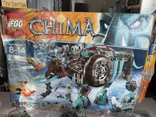 LEGO Chima: Maula's Ice Mammoth Stomper (70145) | New | Retired | Mutilated Box