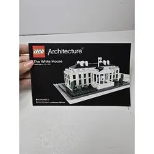 Lego Instruction Manual Architecture The White House