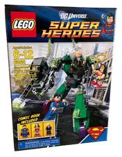 LEGO 6862 Superman with Lex Luther and Wonder Woman Comic Book included