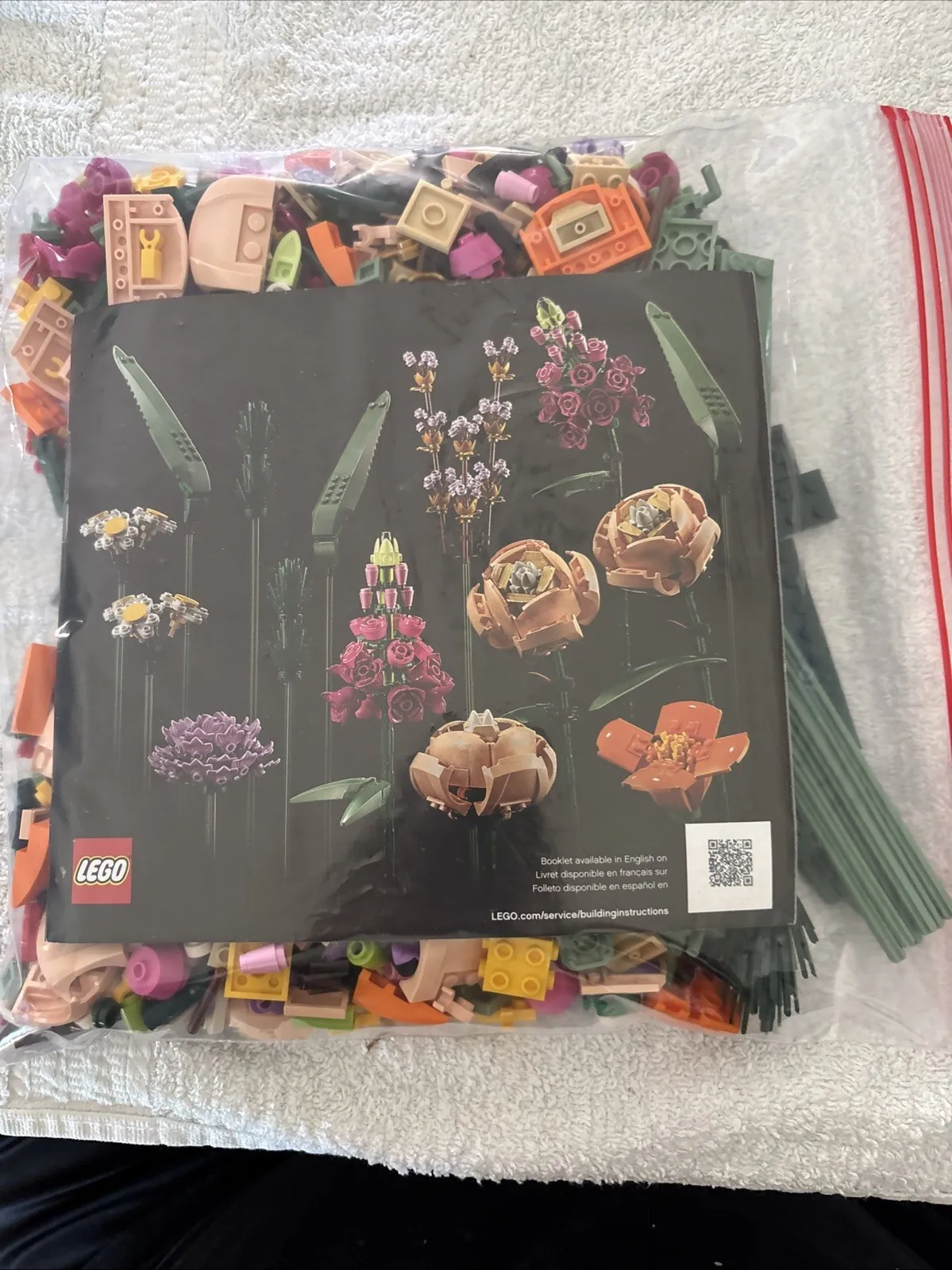 LEGO Botanical Collection Flower Bouquet Model #10280 Set