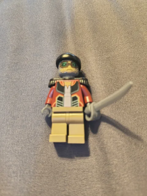 Lego Star Wars Clone War Hondo Ohnaka Minifigure Pirate w/ Sword sw0246